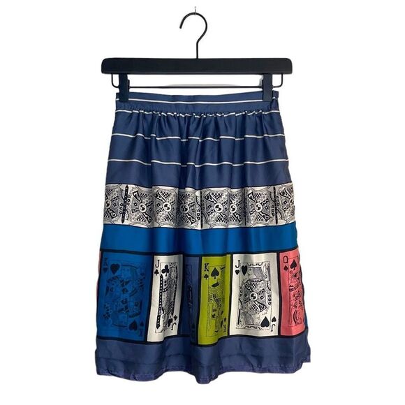 Anthropologie Edme and Estylle Pinochle Pleated Skirt - Picture 4 of 15